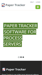 Mobile Screenshot of papertracker.biz